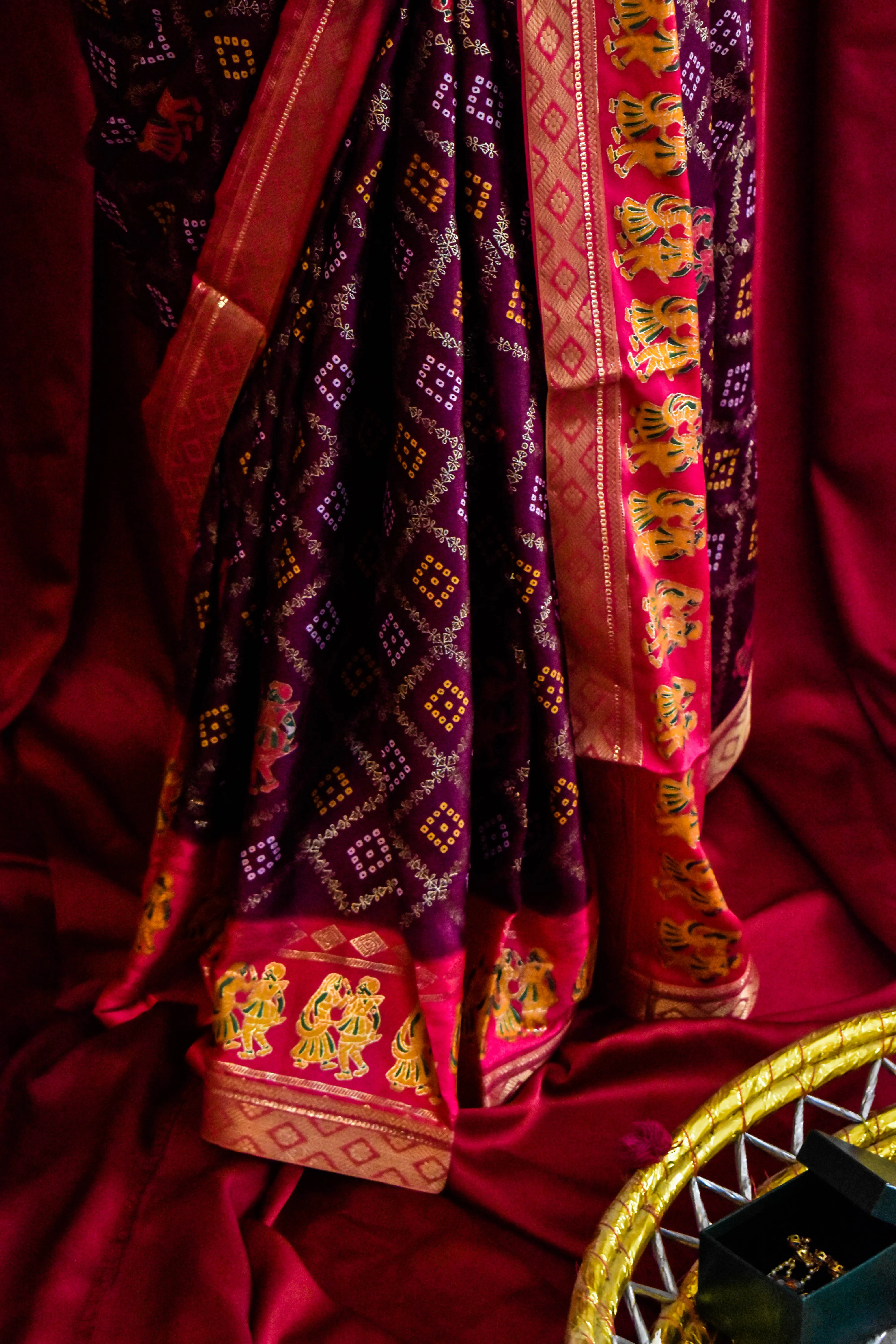 Shehnai Chunri Silks: Sona