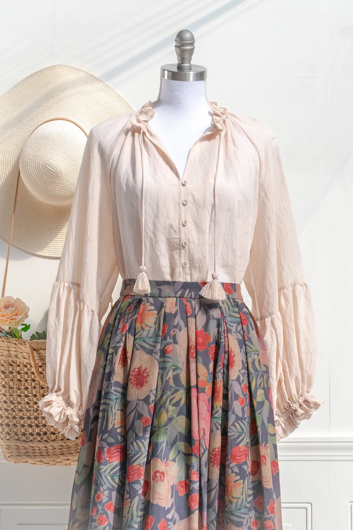 Sybil Peasant Blouse