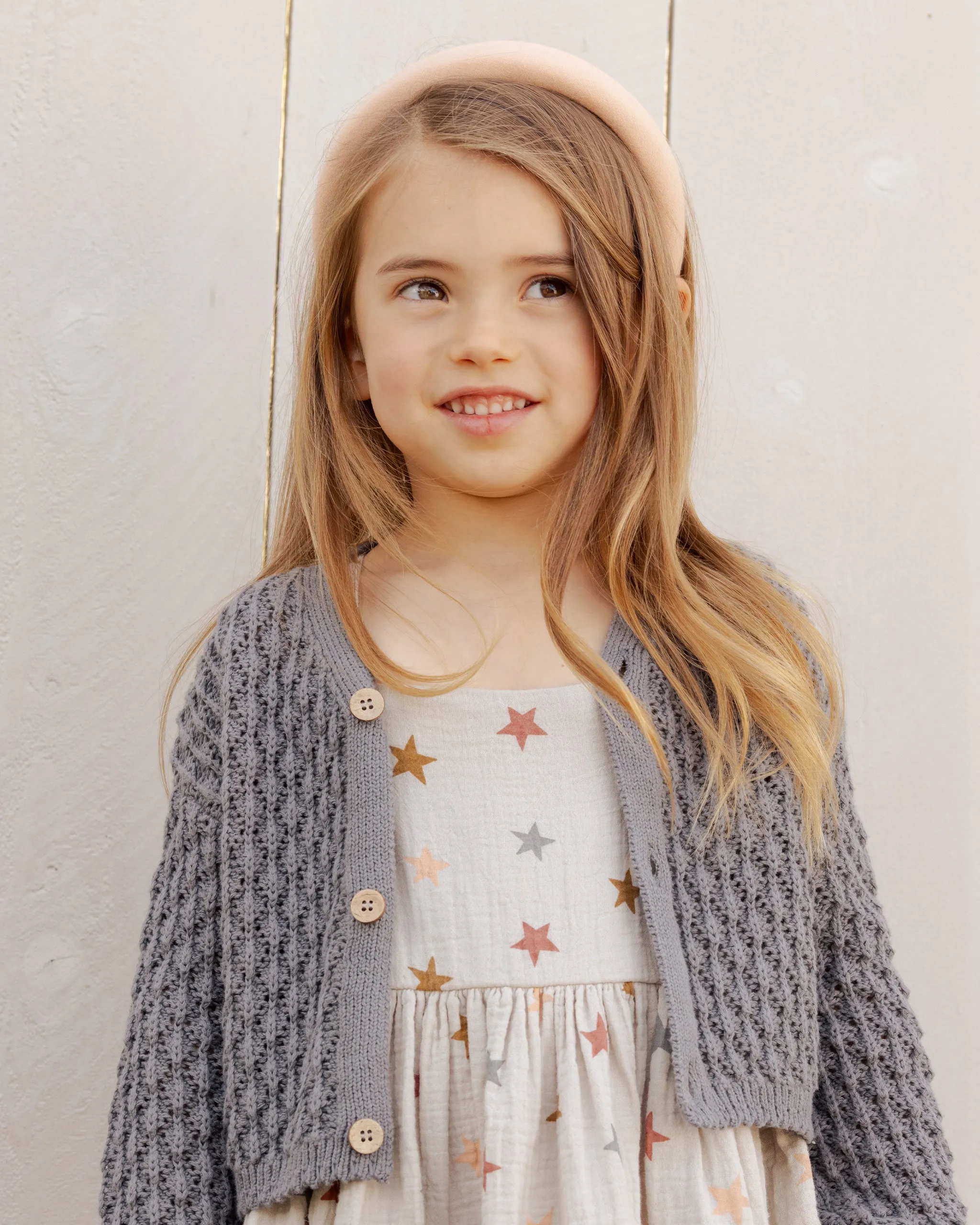 The Ella Cardigan by Rylee   Cru - Indigo - KIDS