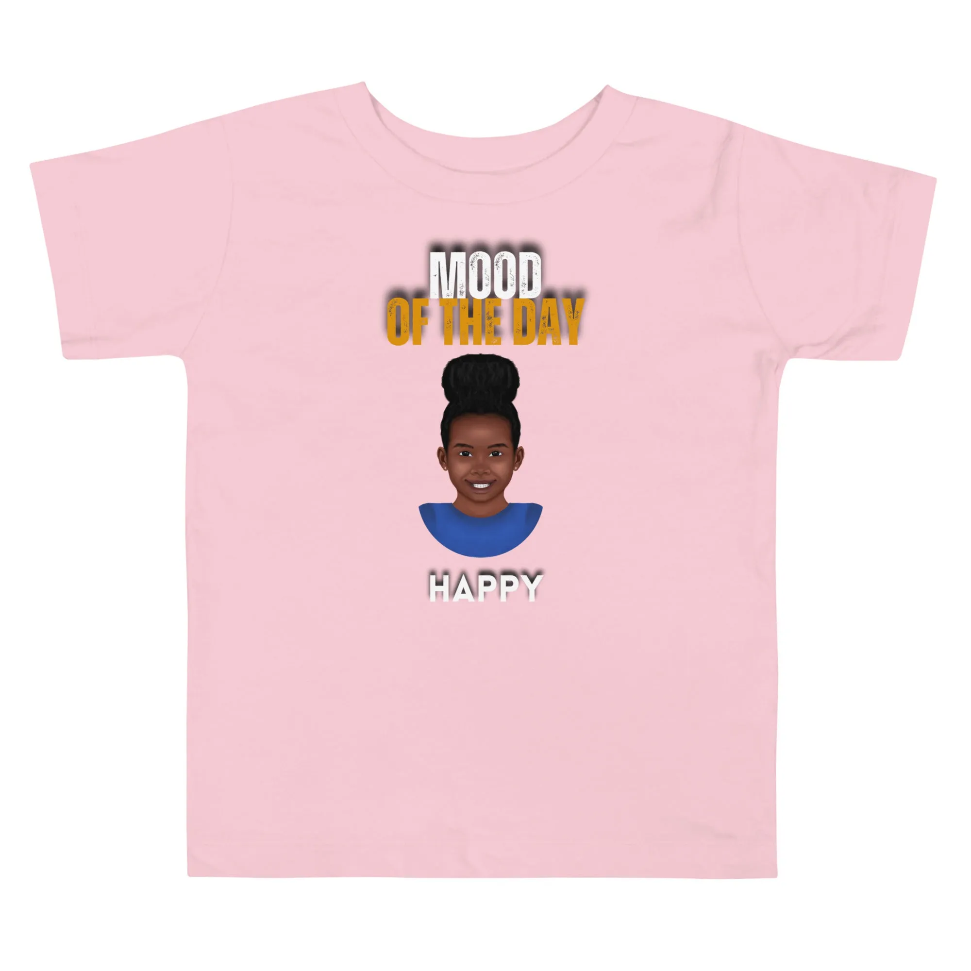 Toddler Mood of the Day T-shirt - Happy Girl