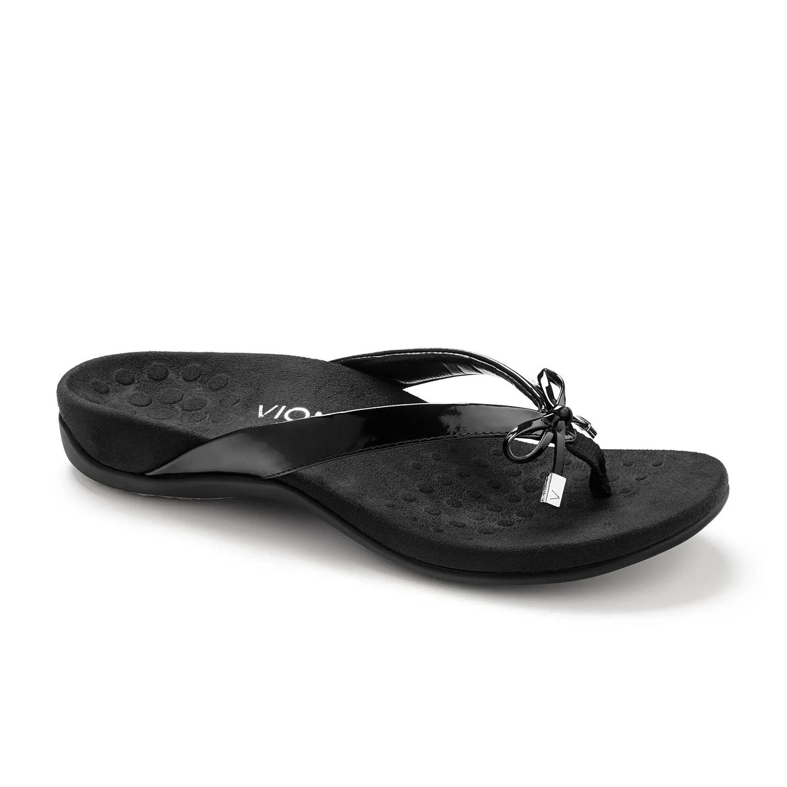 Vionic Bella II Sandal (Women) - Black Patent