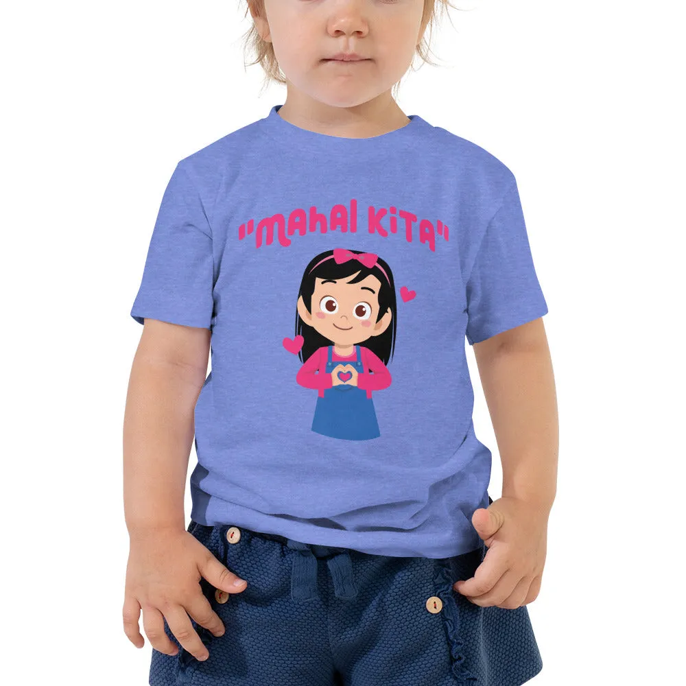 VTM08 - Mahal Kita Toddler Tee - Girl