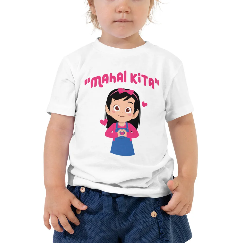 VTM08 - Mahal Kita Toddler Tee - Girl