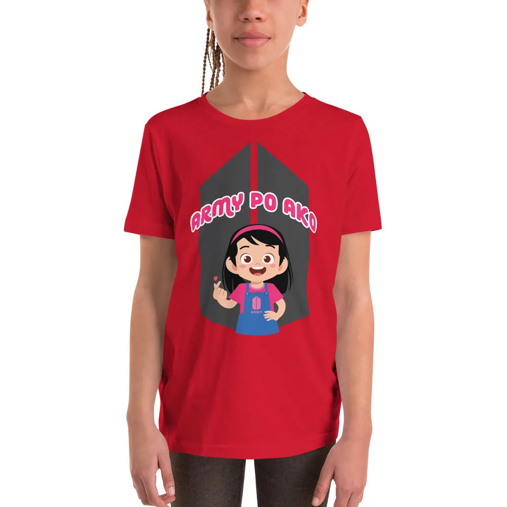 VTM18 - Army Po Ako Girl Youth T-Shirt