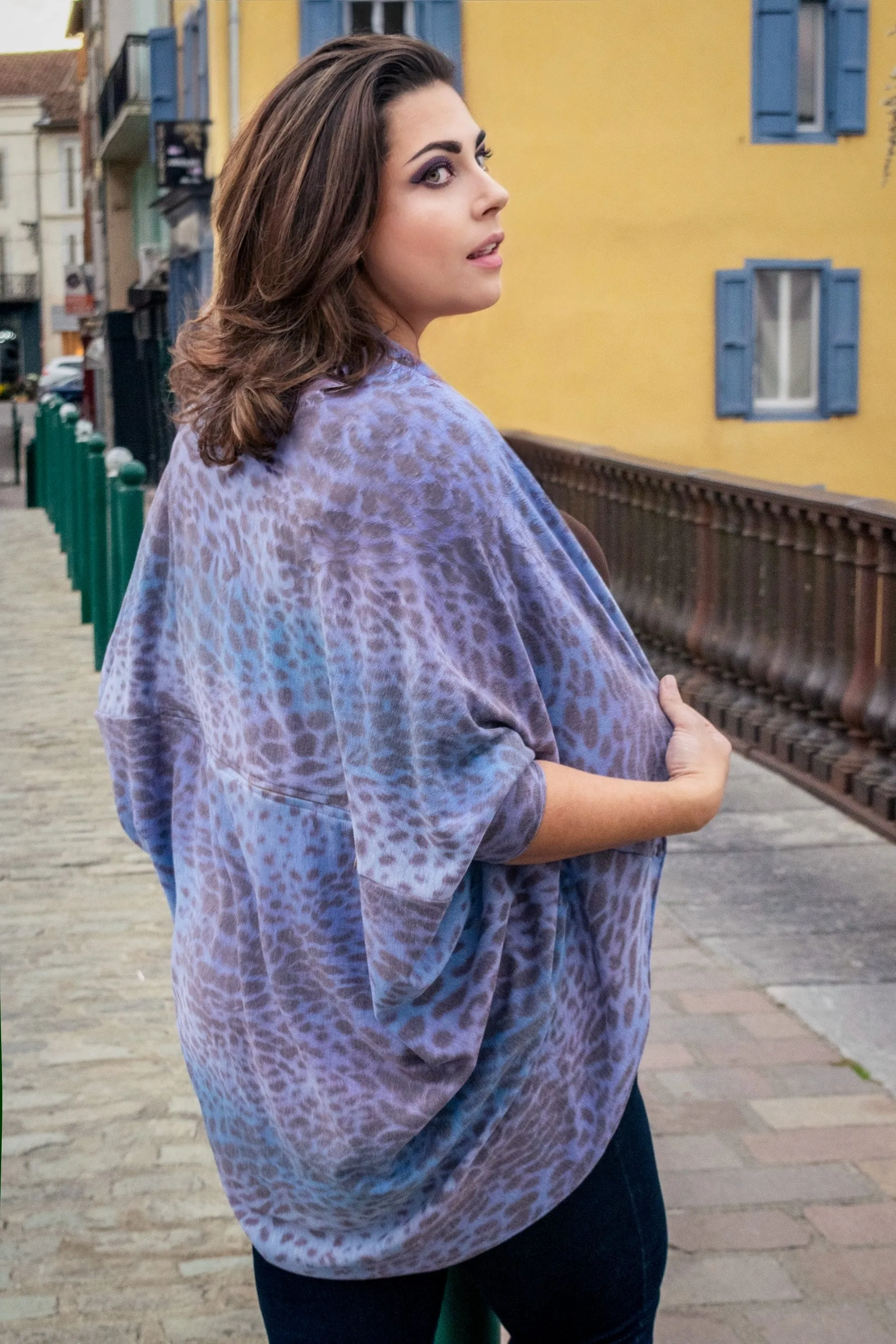 Wanderlust Wrap | Spotted Indigo