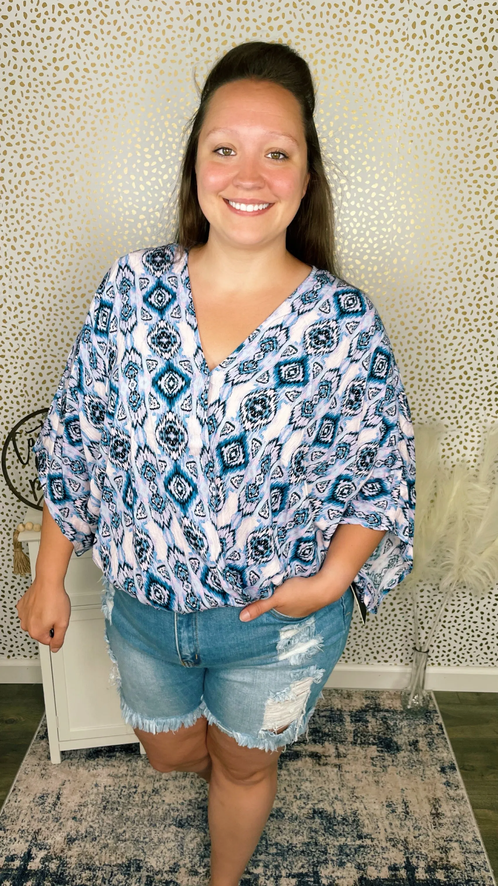 Western Boho Blouse