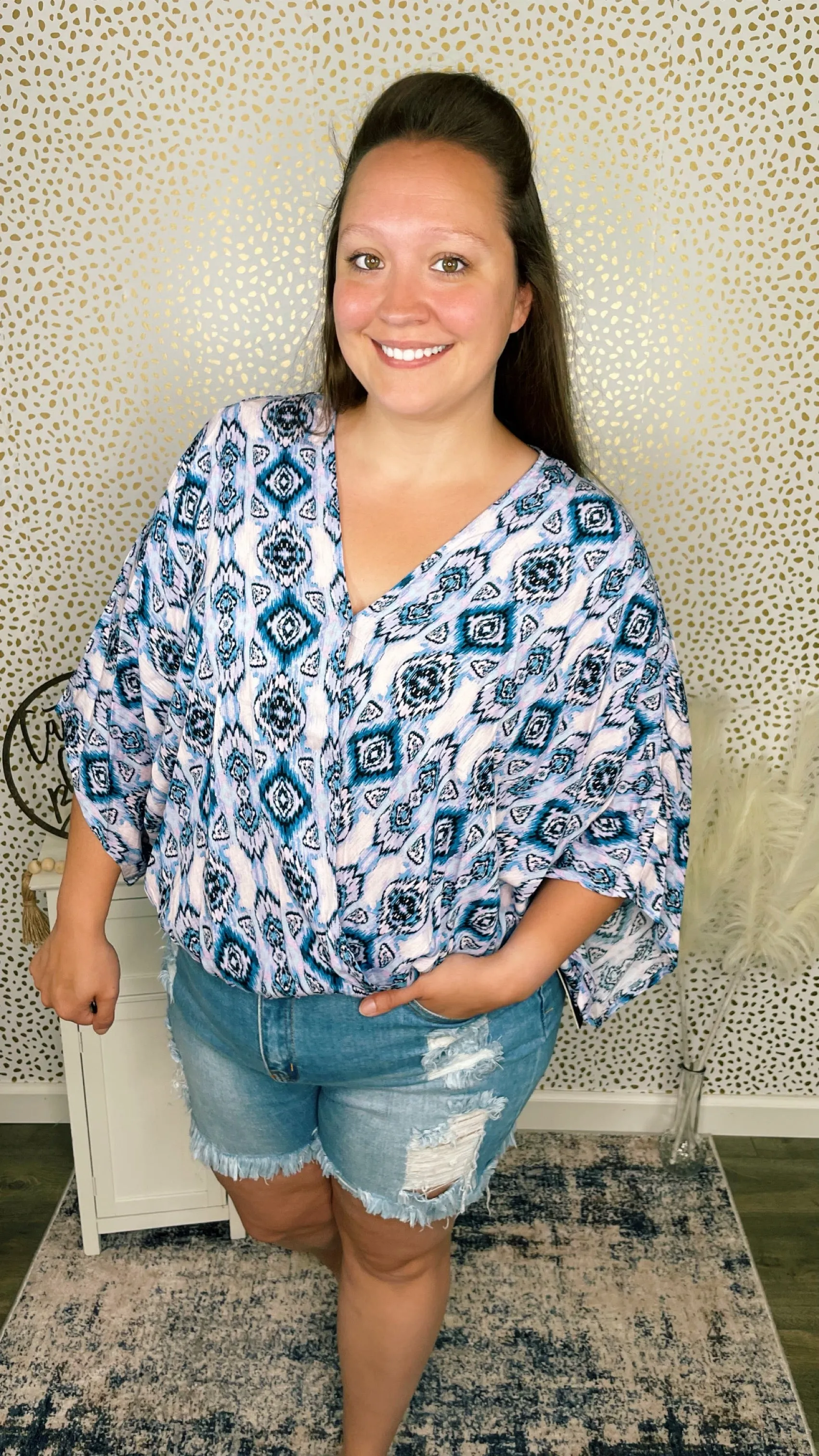 Western Boho Blouse