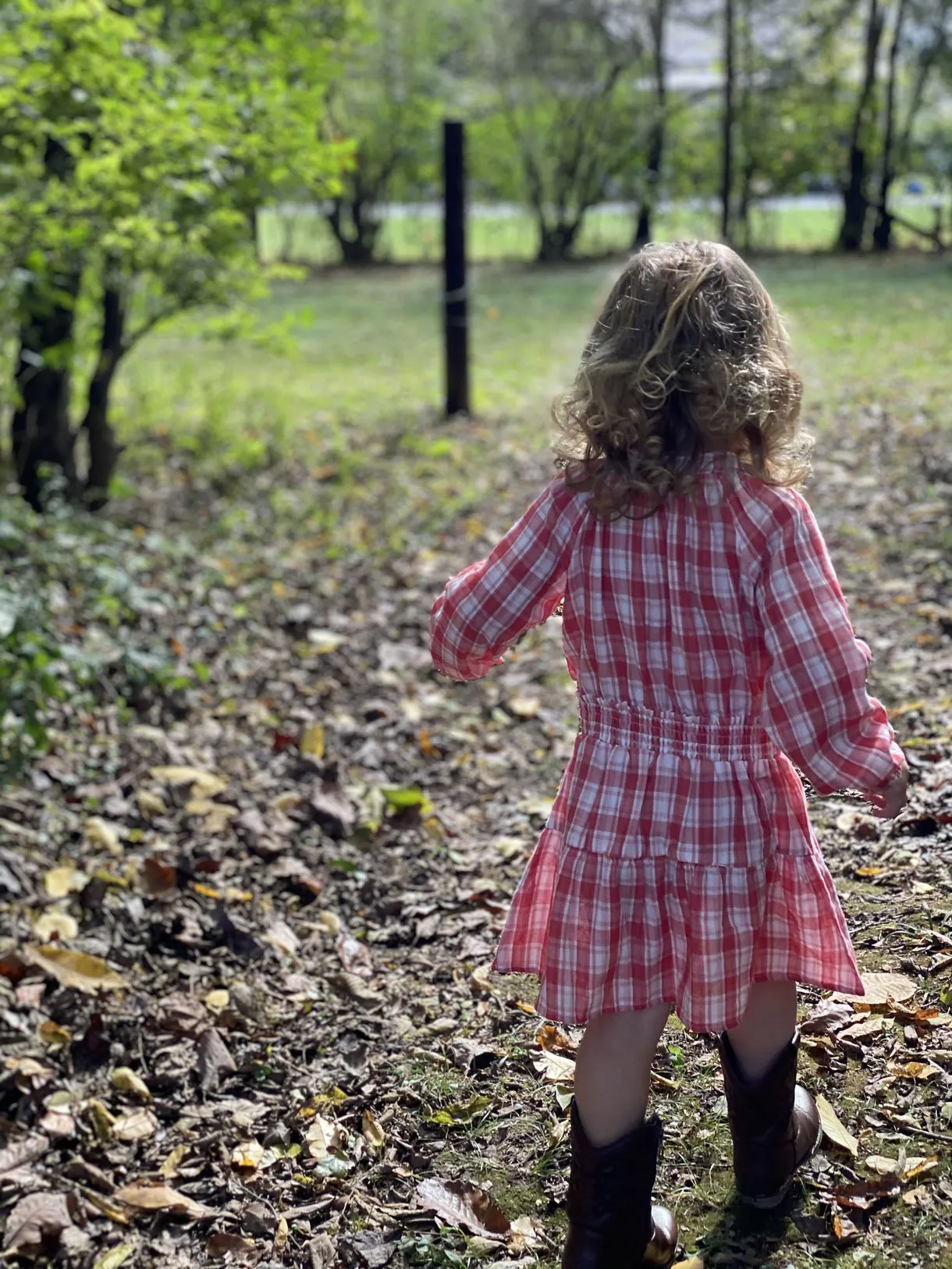 WILLOW DRESS PERSIMMON