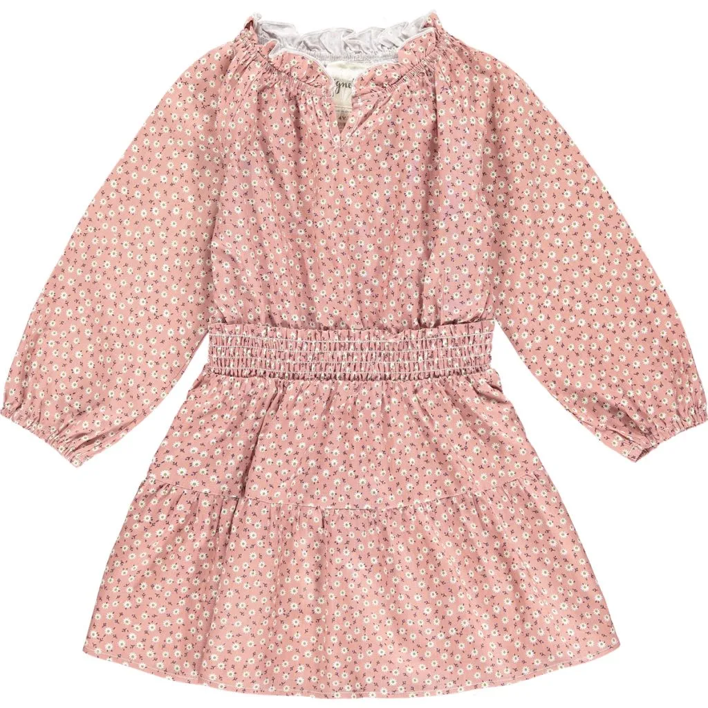 WILLOW DRESS ROSE FLORAL