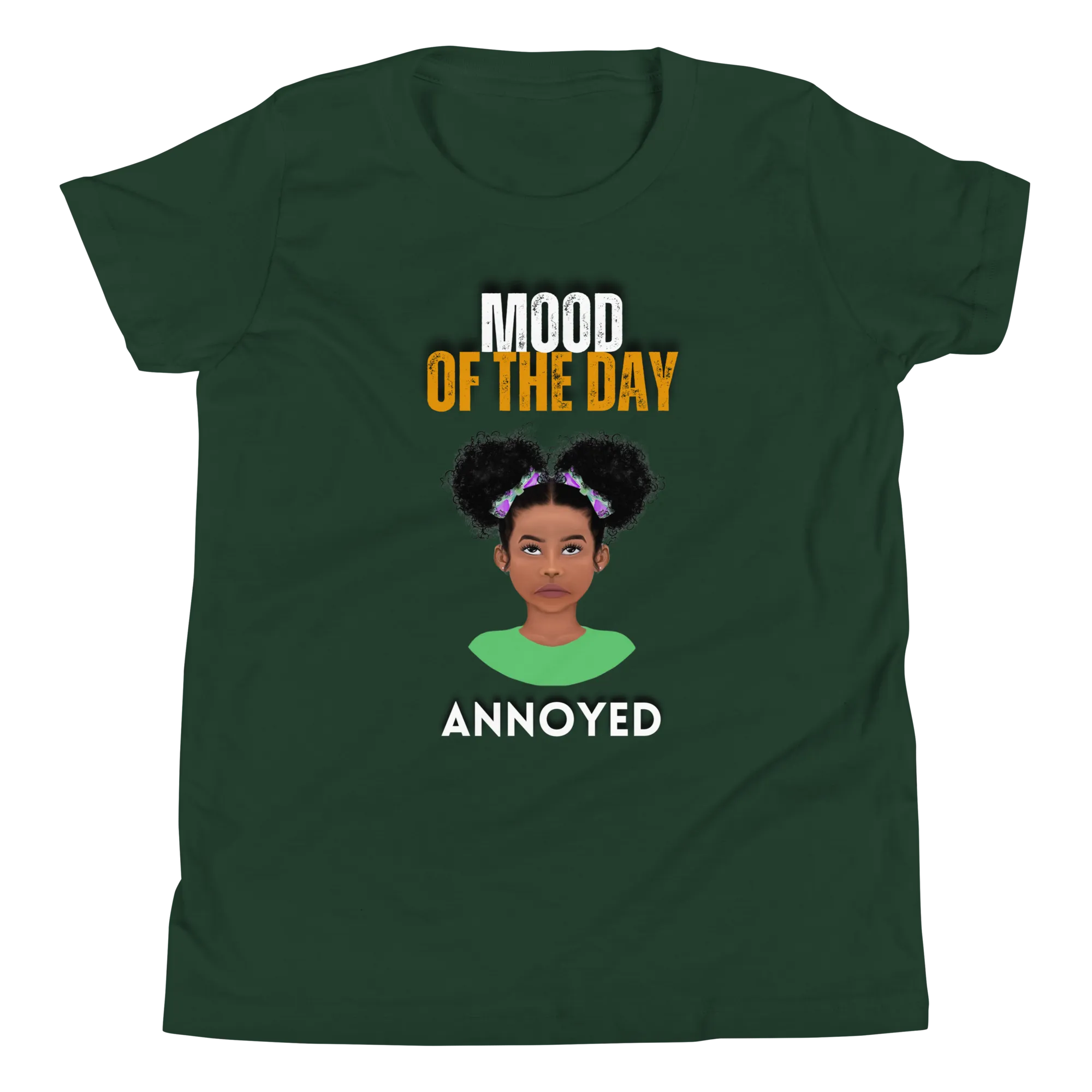 Youth Mood of the Day T-shirt - Annoyed