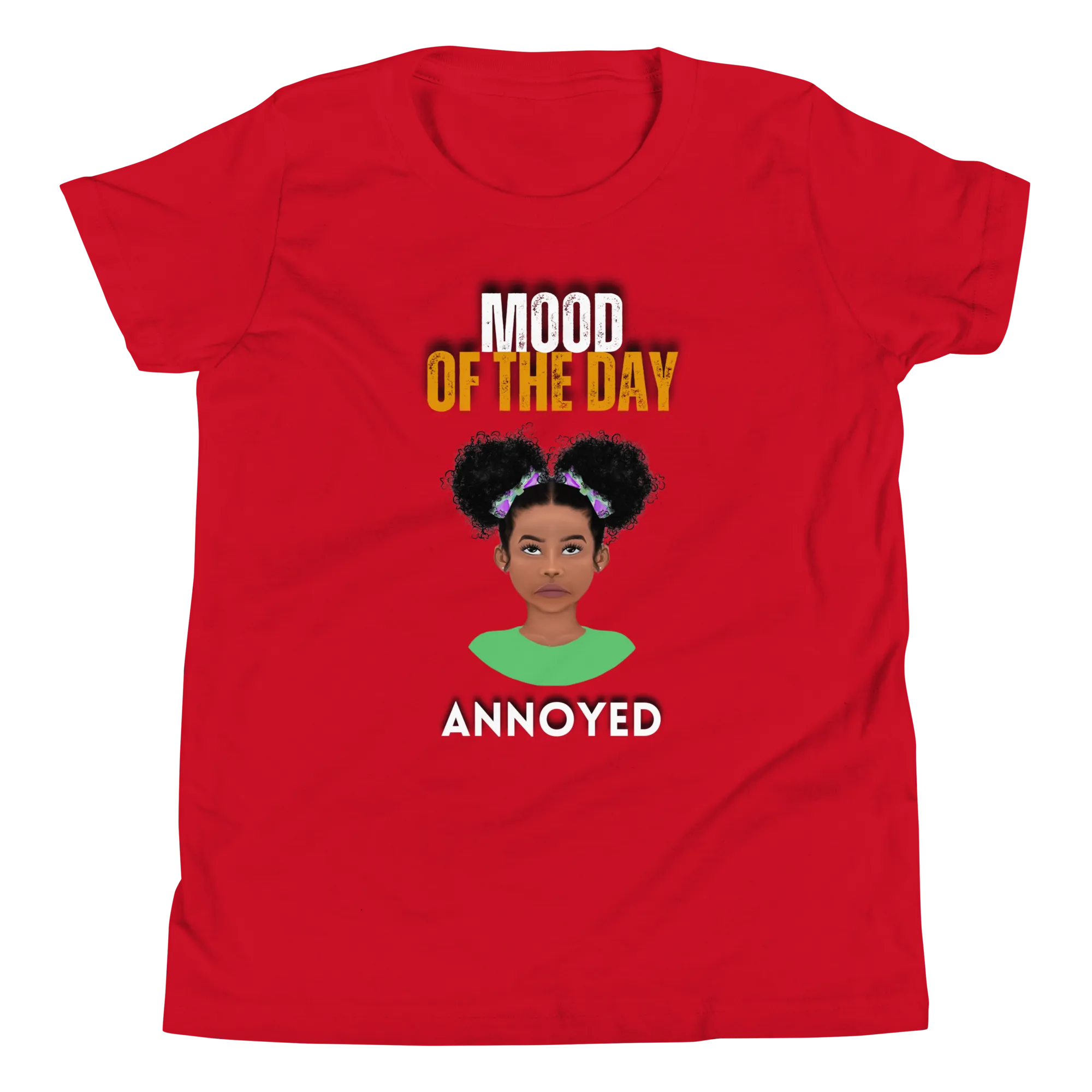 Youth Mood of the Day T-shirt - Annoyed